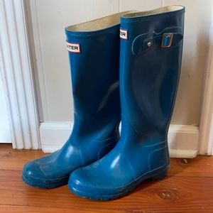 Hunter rain boots